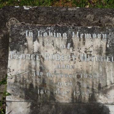 MITCHELL George Robert 1850-1932 &amp; Jane -1937