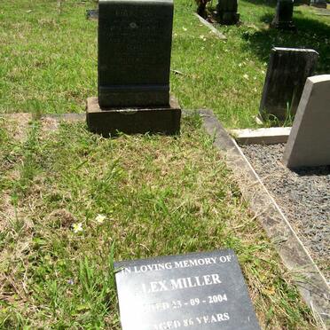 MILLER Lex -2004 :: MILLER Margaret Greig -1919 :: MILLER George -1951