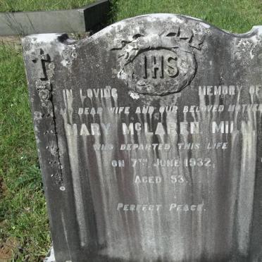 MILN Mary McLaren -1932