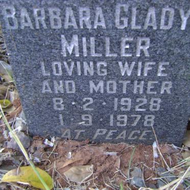 MILLER Barbara Gladys 1928-1978