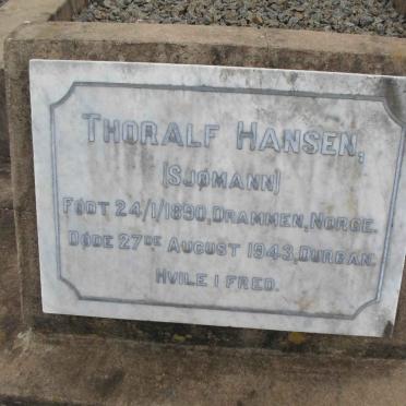 HANSEN Thoralf 1890-1943