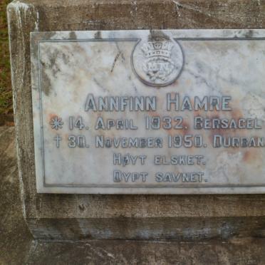 HAMRE Annfinn 1932-1950