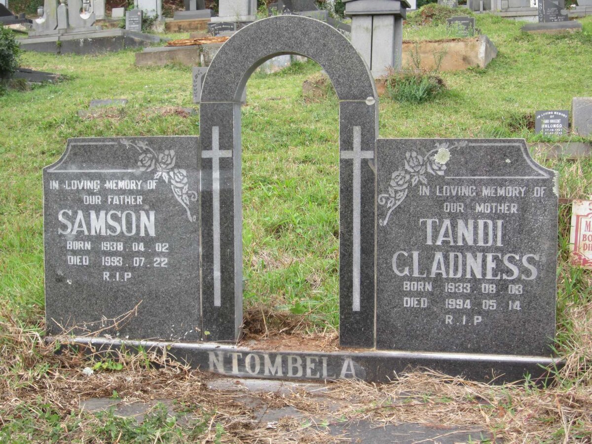 NTOMBELA Samson 1938-1993 &amp; Tandi Gladness 1933-1994