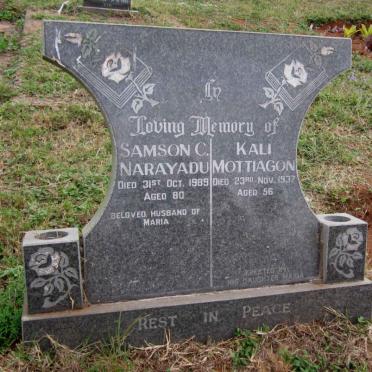 NARAYADU Samson C. -1989 :: MOTTIAGON Kali -1937