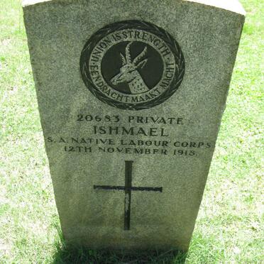 NKHABU Ishmael -1918