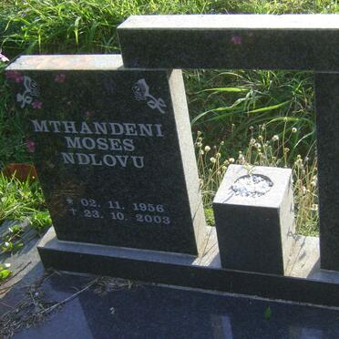 NDLOVU Mthandeni Moses 1956-2003