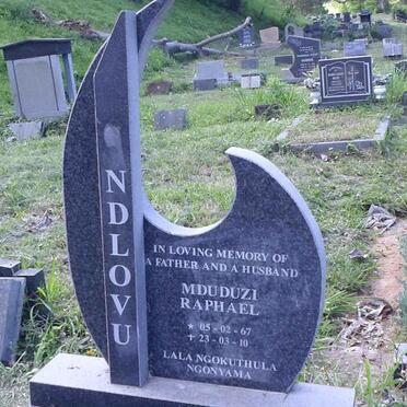 NDLOVU Mduduzi Raphael 1967-2010