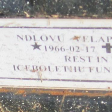 NDLOVU Velaphi Conrald 1966-2018