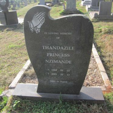 NZIMANDE Thandazile Princess 1969-2003