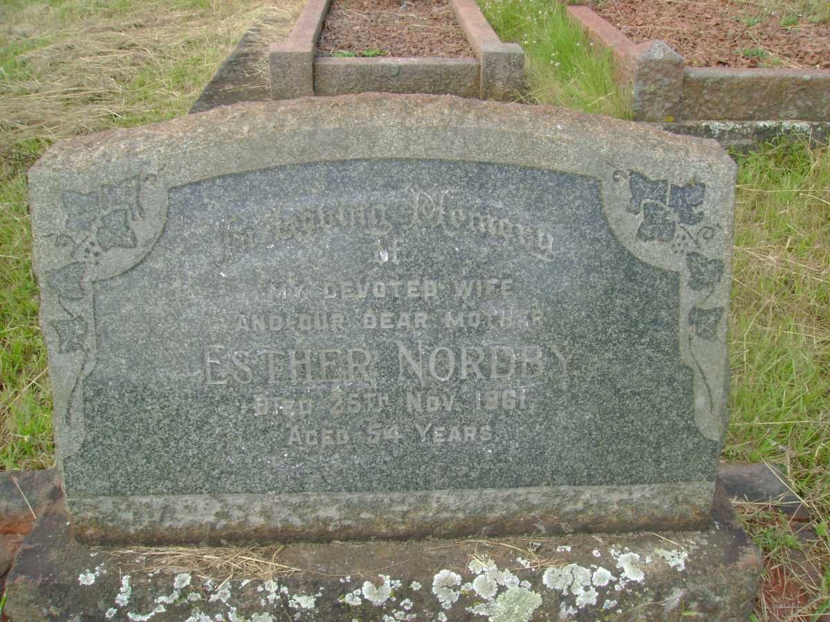 NORDBY Esther -1961