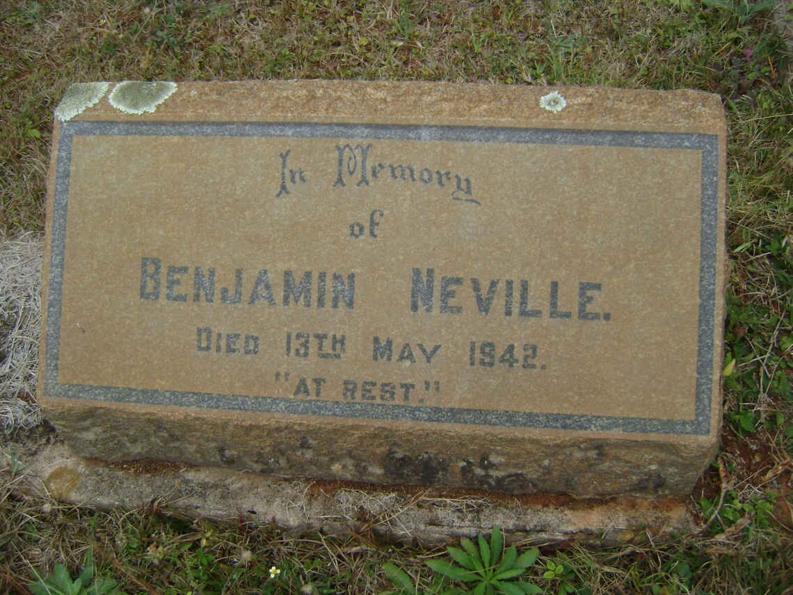 NEVILLE Benjamin -1942