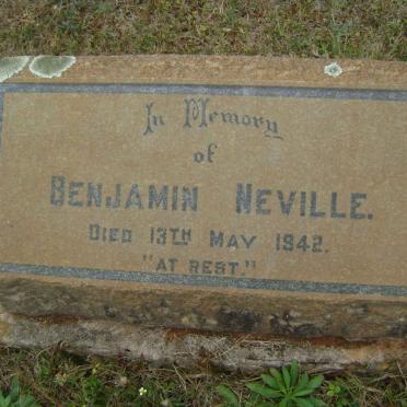 NEVILLE Benjamin -1942