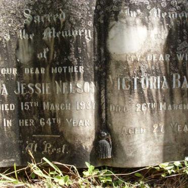 NELSON Ida Jessie -1937 :: BANCE Victoria -1938