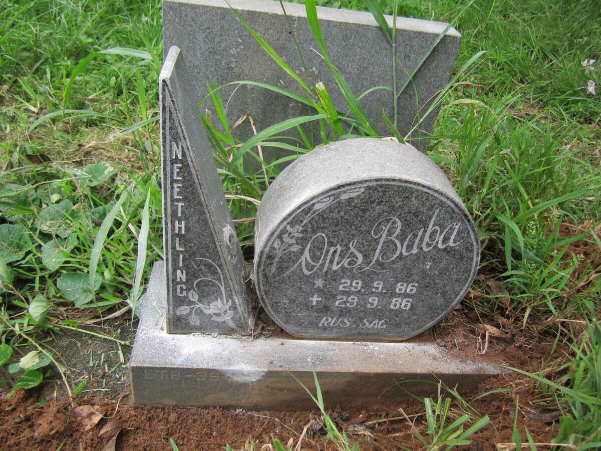 NEETHLING Baby 1986-1986