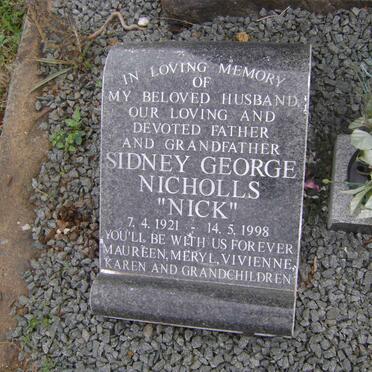 NICHOLLS Sydney Douglas -1942 &amp; Hilda Muriel -1954 :: NICHOLLS Ivo Kingsford -1958 :: McCARTHY David William 1925-1983