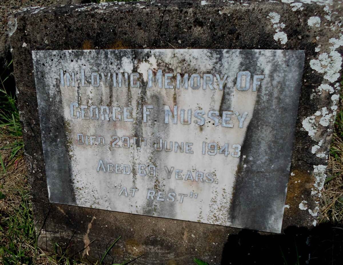 NUSSEY George F. -1943