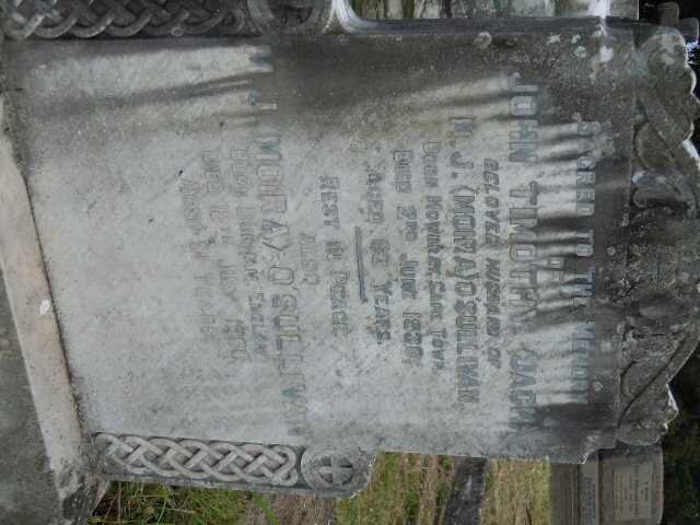 O'SULLIVAN John Timothy -1936 &amp; M.J. -1960