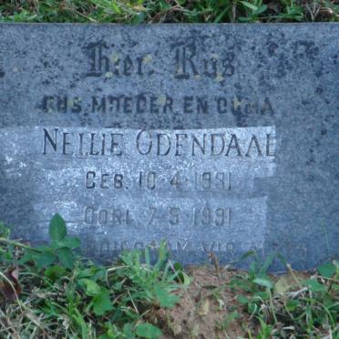 ODENDAAL Nellie 1931-1991