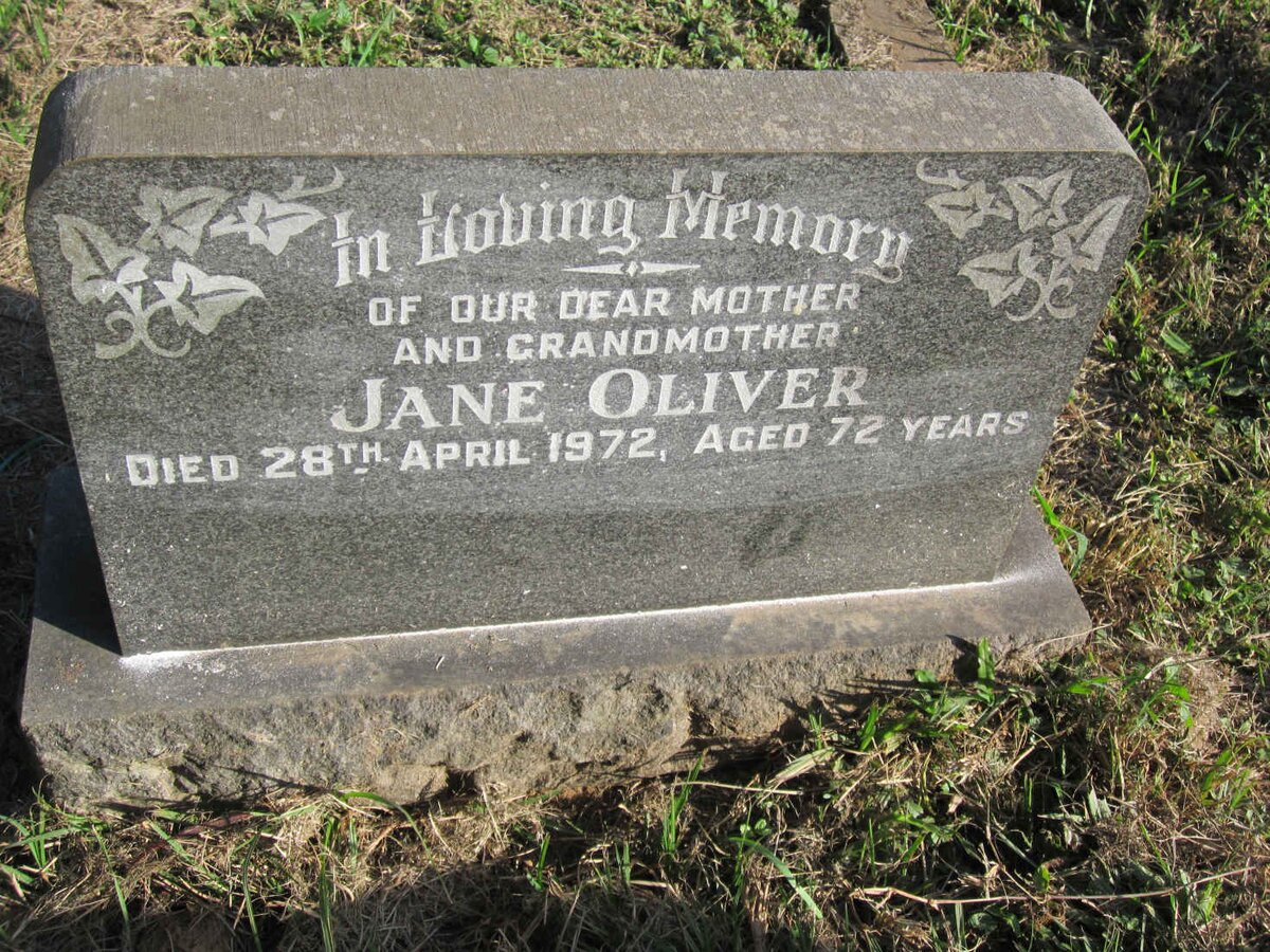 OLIVER Jane -1972