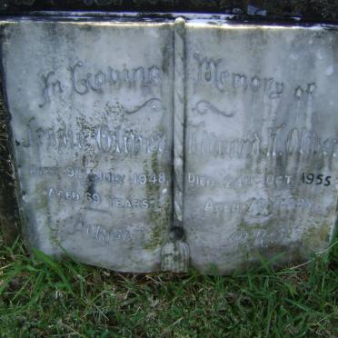 OLIVER Edward H. -1955 &amp; Jessie -1948