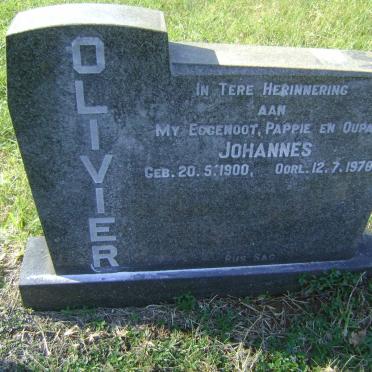 OLIVIER Johannes 1900-1970