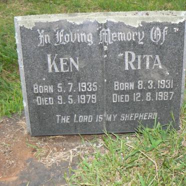 OELOFSE Ken 1935-1979 &amp; Rita 1931-1987