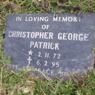 OOSTHUIZEN Constance 1929-1989 :: OOSTHUIZEN Christopher George Patrick 1972-1995