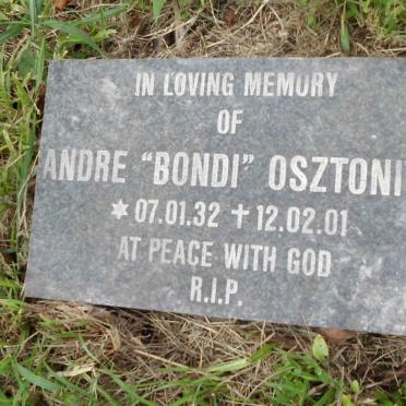 OSZTONITS Andre 1932-2001