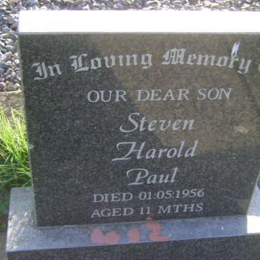 PAUL Steven Harold -1956