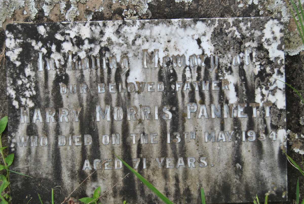 PANNETT Harry Morris -1954