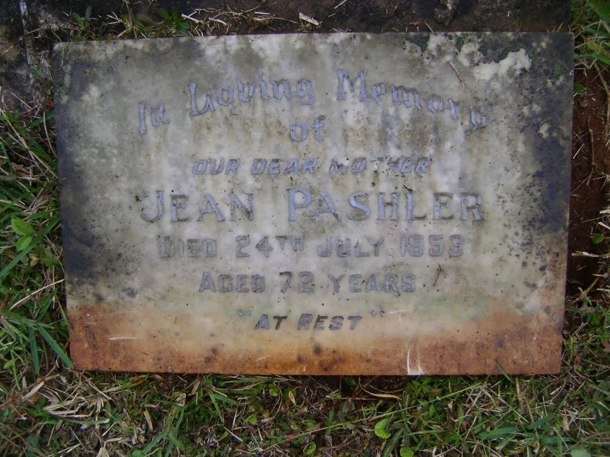 PASHLER Jean -1953