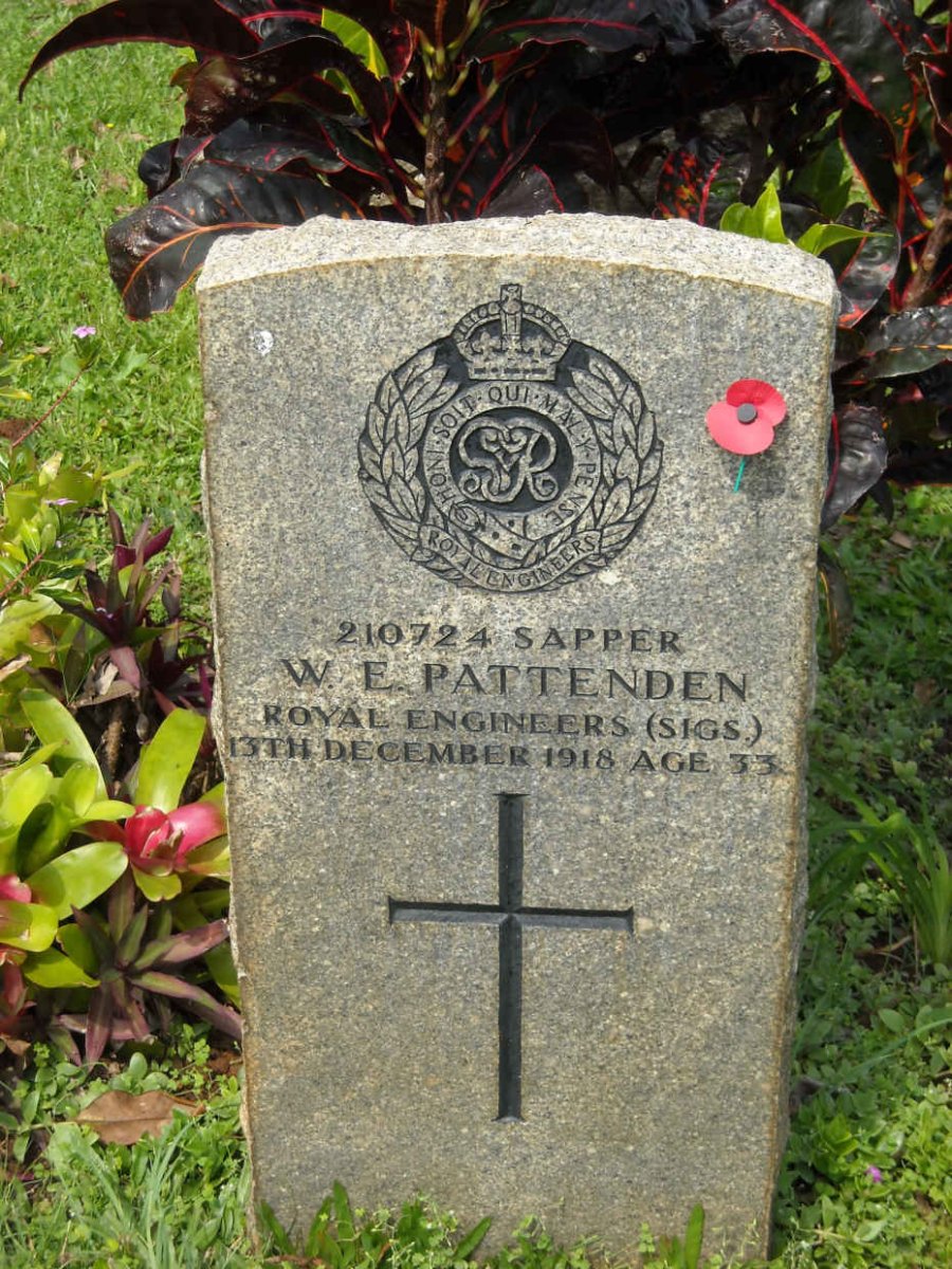 PATTENDEN W.E. -1918