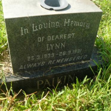 PAIKIN Lynn 1939-1991