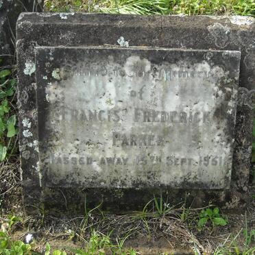 PARKER Francis Frederick -1951