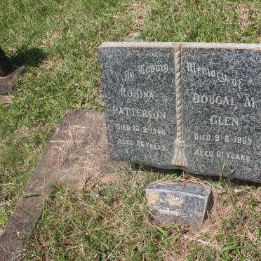 PATTERSON Robina -1948 :: GLEN Dougal M. -1969