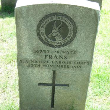 PIETERSE Frans -1918