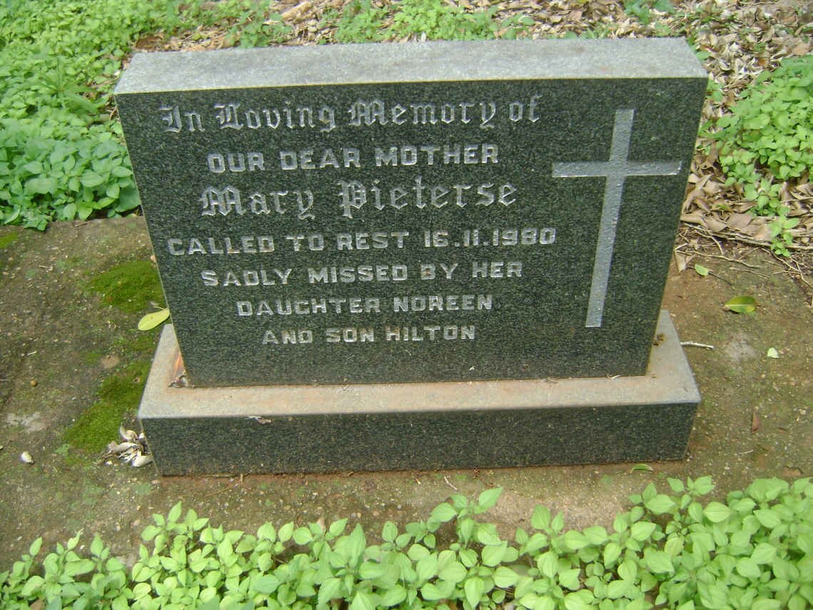 PIETERSE Mary -1980