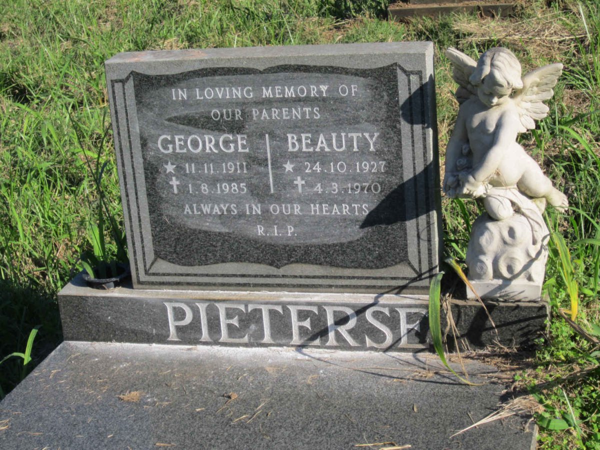 PIETERSE George 1911-1985 &amp; Beauty 1927-1970