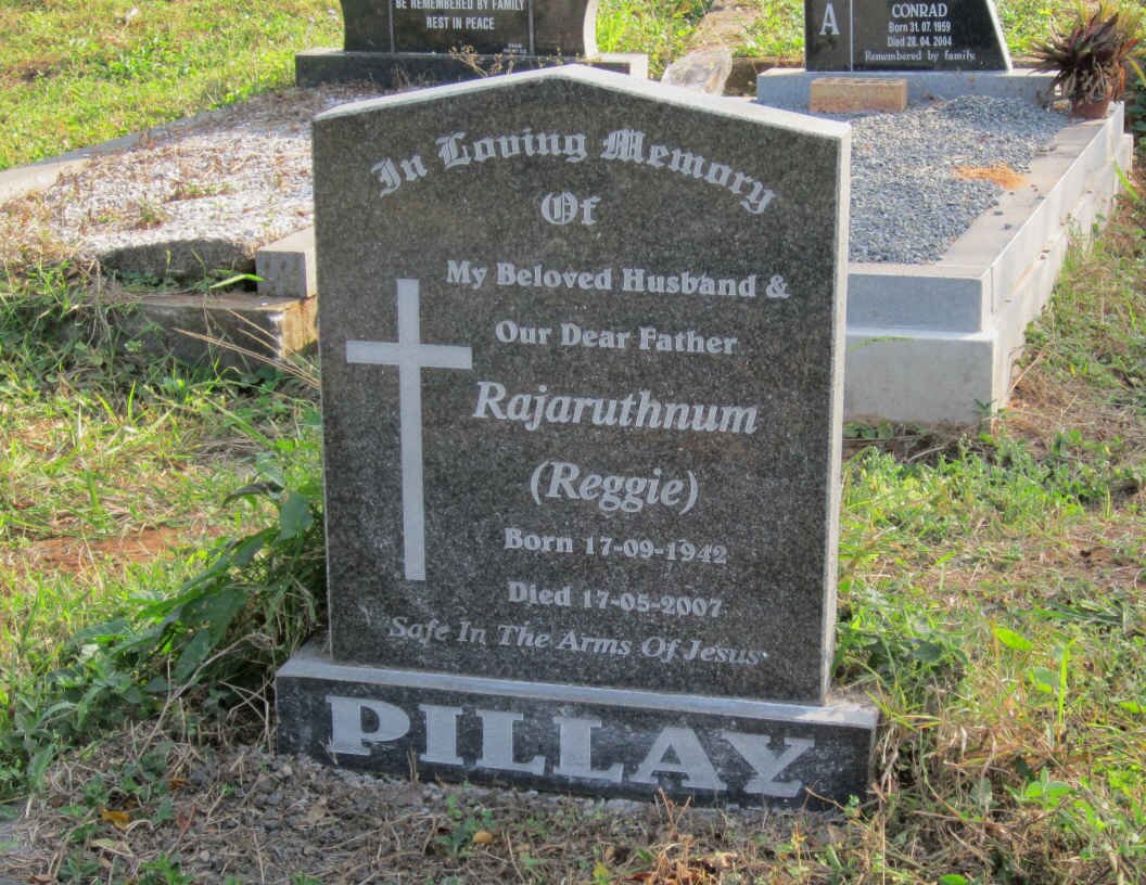 PILLAY Rajaruthnum 1942-2007
