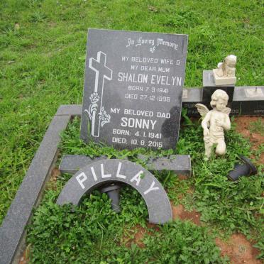 PILLAY Sonny 1941-2015 &amp; Shalom Evelyn 1941-1996