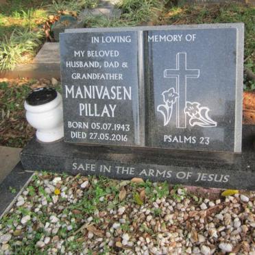 PILLAY Manivasen 1943-2016