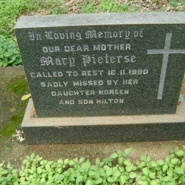 PIETERSE Mary -1980