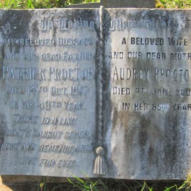 PROCTOR Patrick -1957 &amp; Audrey -2002