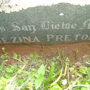 PRETORIUS Gezina -1958