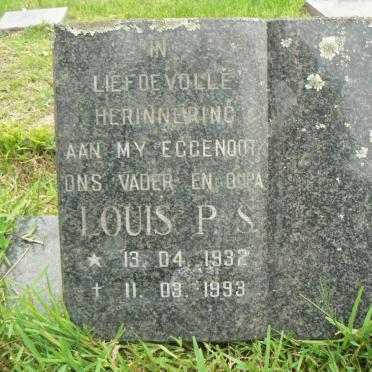 PLESSIS Louis P.S., du 1932-1993