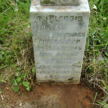 PLESSIS Dawie, du -1945