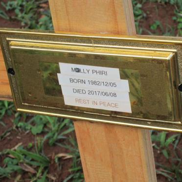 PHIRI Molly 1982-2017