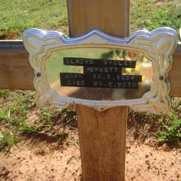 PERKETT Gladys Violet 1934-2015