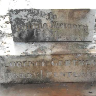 PENTLAND Florence Gertrude -1936