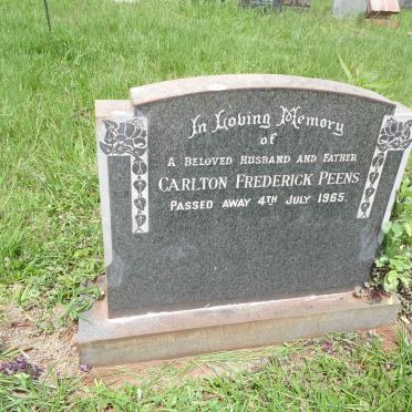 PEENS Carlton Frederick -1965